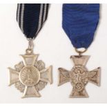 WWII Prussian Veterans’ Association Honour Cross and Police Long Service award