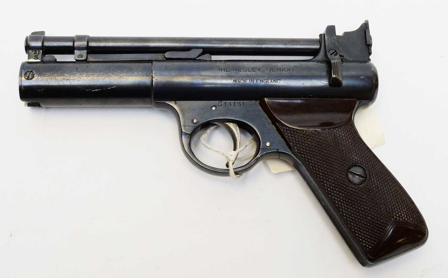 Webley Senior air pistol in original box - Bild 2 aus 3