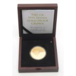 A 1999 Diana gold proof crown