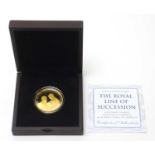 The Royal Line of Succession $200 gold Cook Islands gold coin