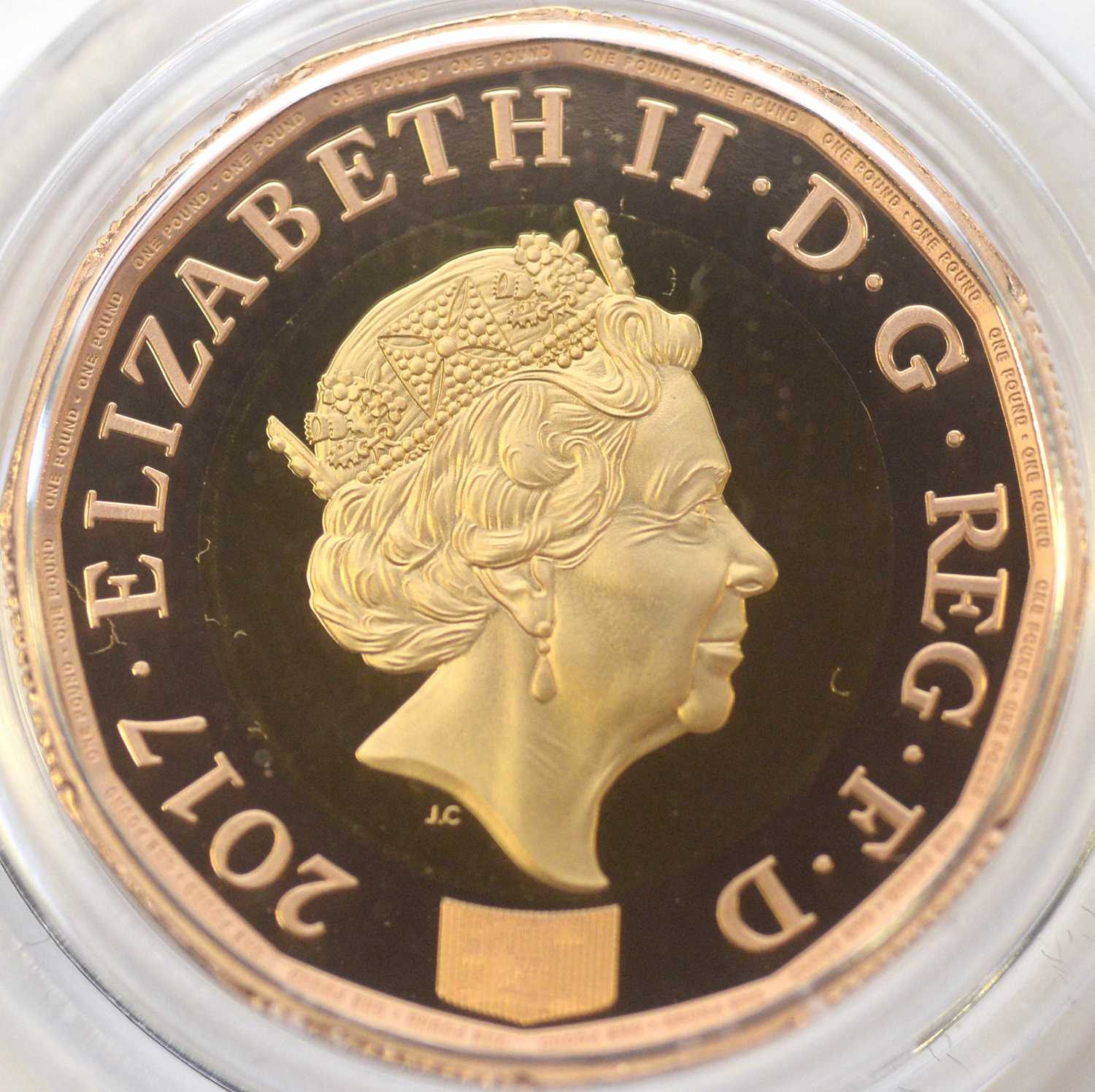 Nations of the Crown £1 gold proof coin - Bild 3 aus 4