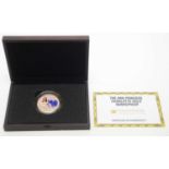 A 9ct gold medallion Commemorating the Birth of Princess Charlotte