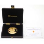 Coronation Jubilee £10 gold proof coin,