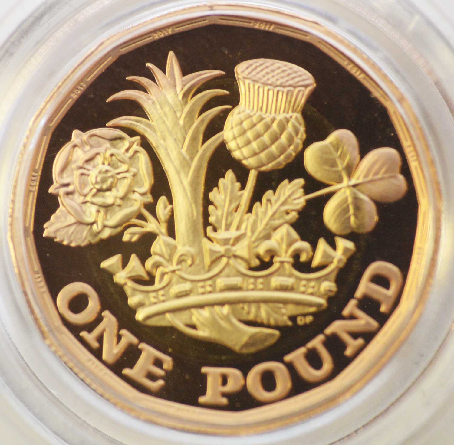 Nations of the Crown £1 gold proof coin - Bild 2 aus 4