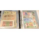 Foreign banknotes various