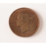 Queen Victoria, 1848 Penny