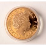 Royal Mint Great Britain five-pound gold proof Crown,