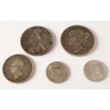 Great Britain: mixed collection of coins George III and later