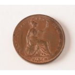 Queen Victoria, 1847 Penny.