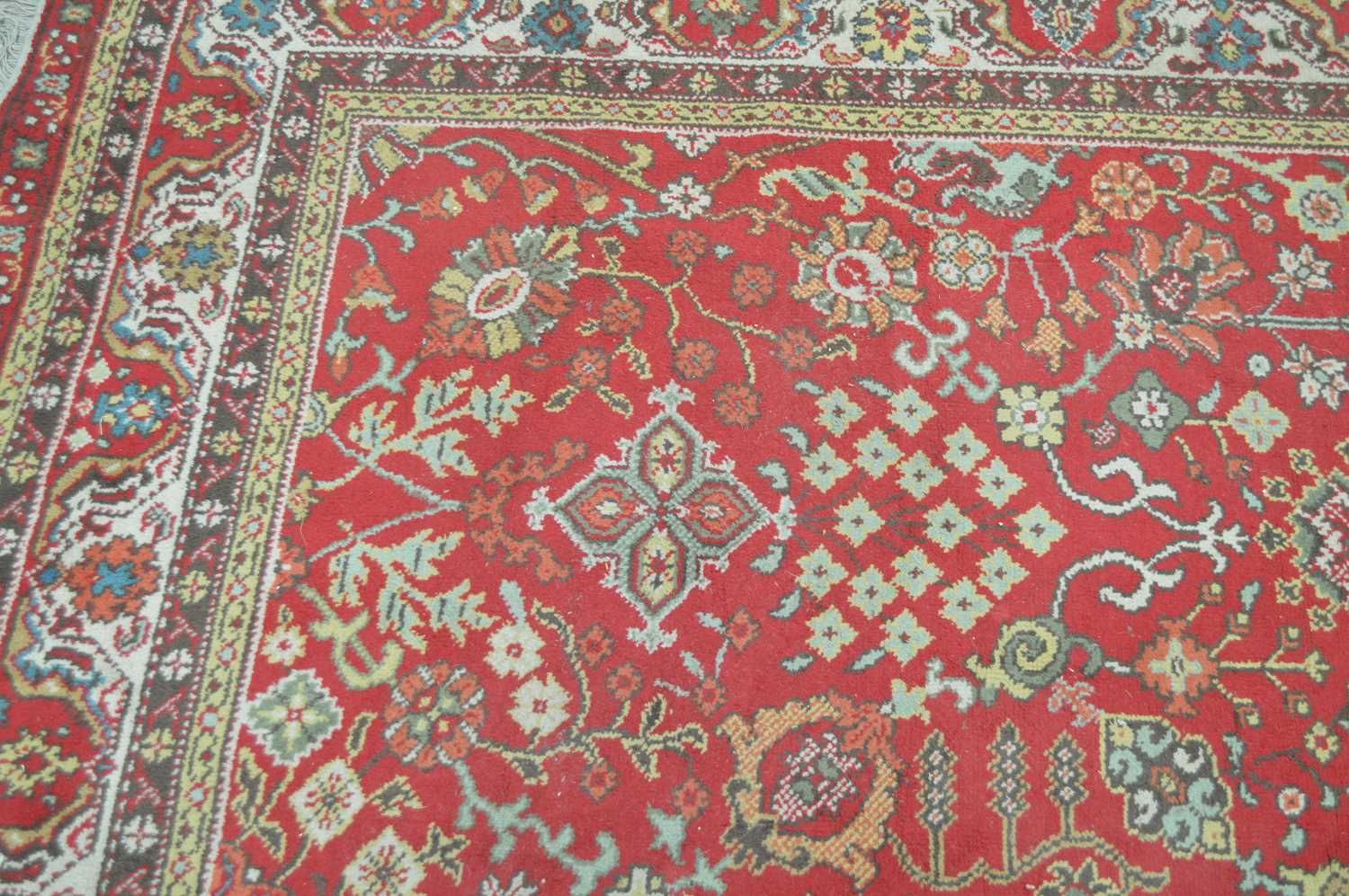 A Tabriz carpet. - Image 3 of 5