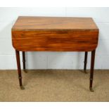 A 19th Century mahogany Pembroke table.