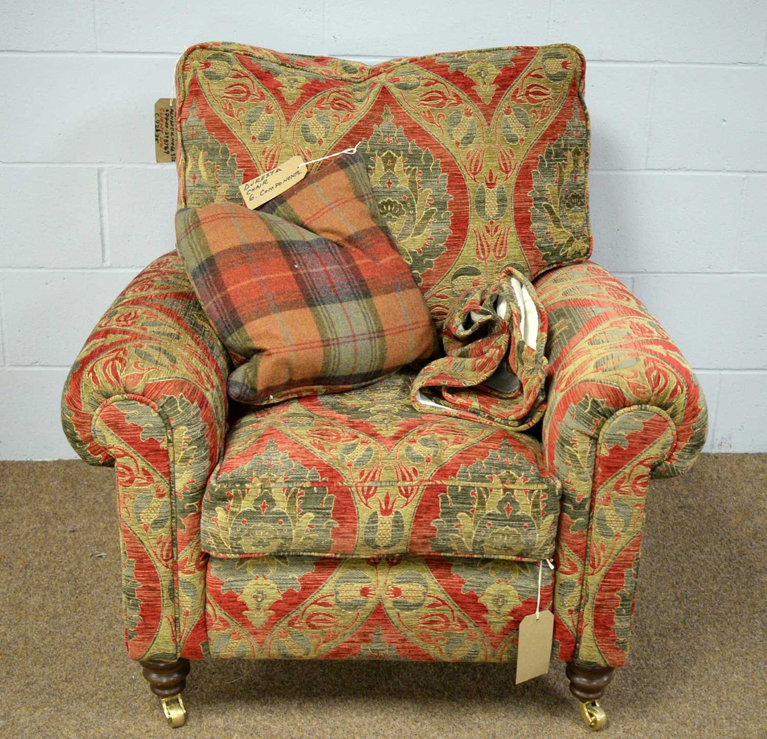 A 20th Century Duresta armchair.