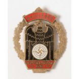 WWII DSB Gausieger badge 1936