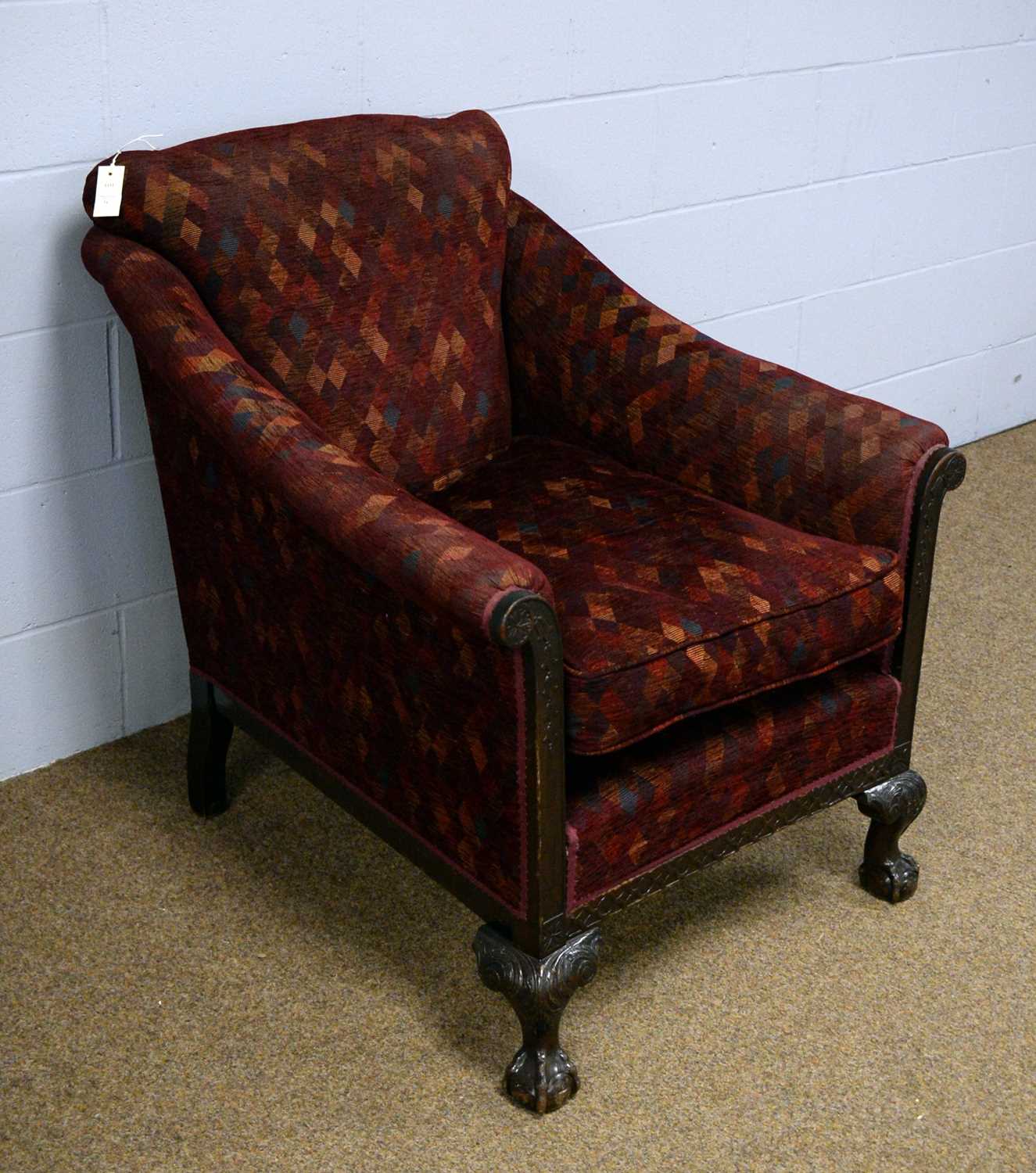 A 20th Century armchair. - Image 2 of 2