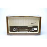 Vintage Telefunken Opus radio and a Telefunken Magnetophon 85