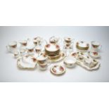 Royal Albert part tea service; and other items.