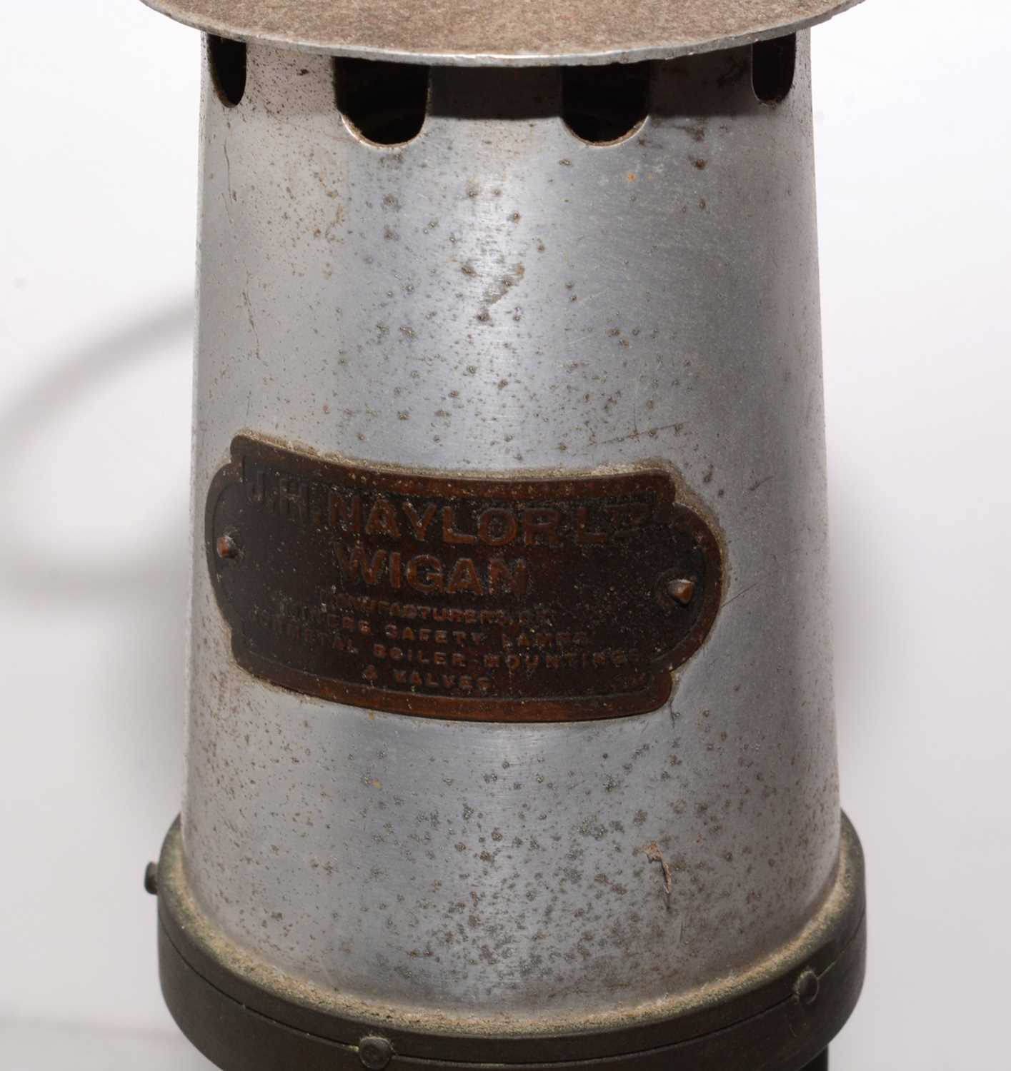 Miners safety lamp by J H Taylor Ltd - Image 2 of 3