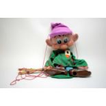 A vintage Pelham Dopey puppet