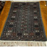 A selection of three Persian carpets.