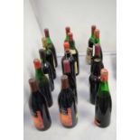 Selection of bottles of wine