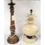 Two 20th century table lamps