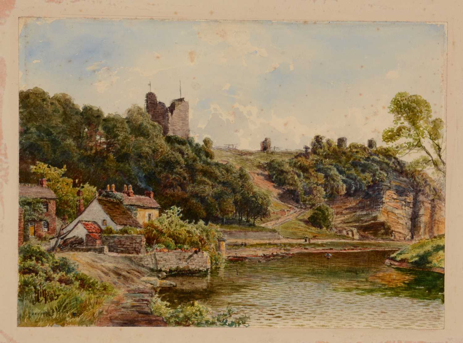 British School, 19th Century- watercolours. - Image 4 of 20