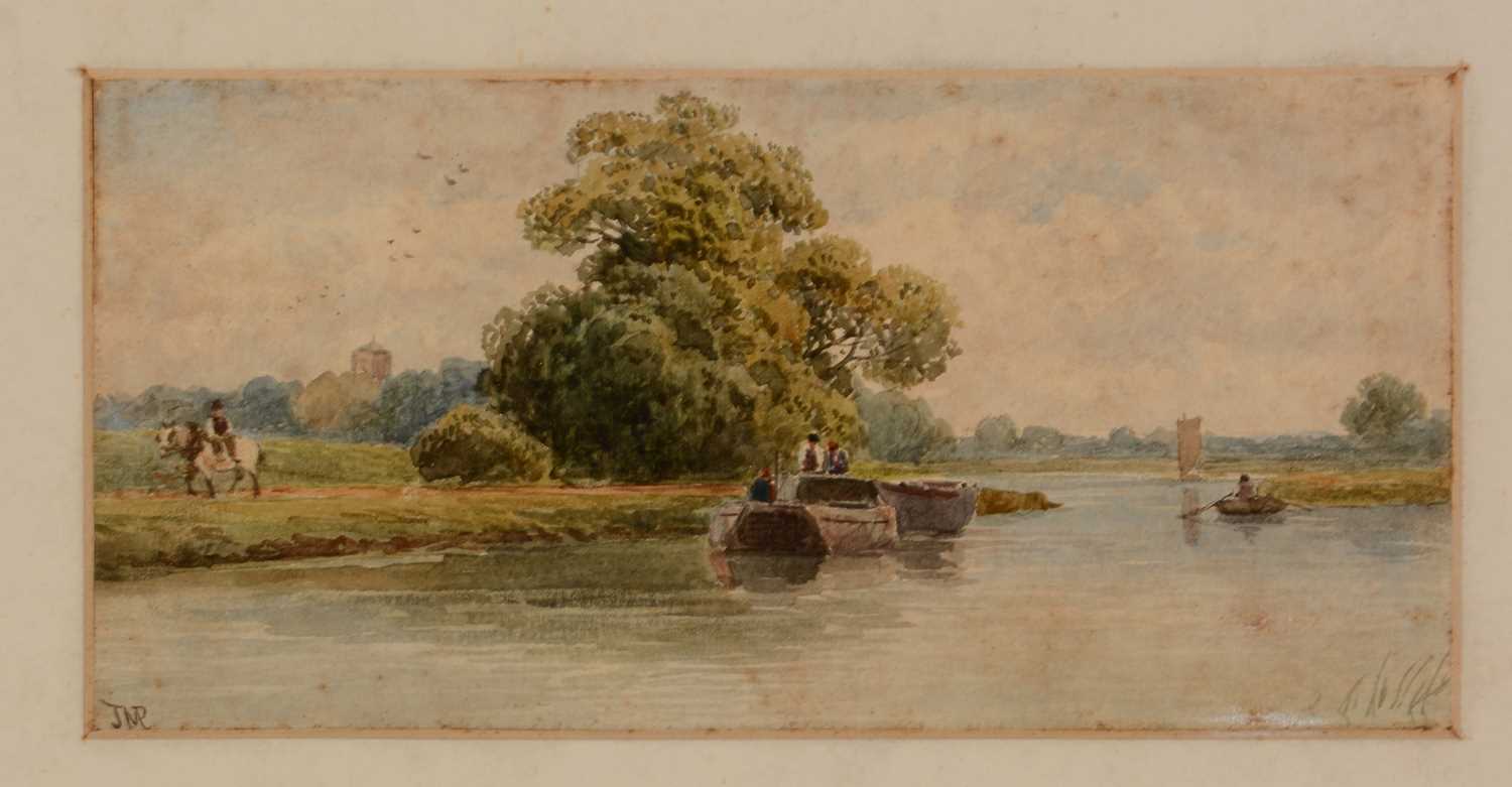 British School, 19th Century- watercolours. - Image 2 of 20