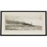 William Lionel Wyllie - etching