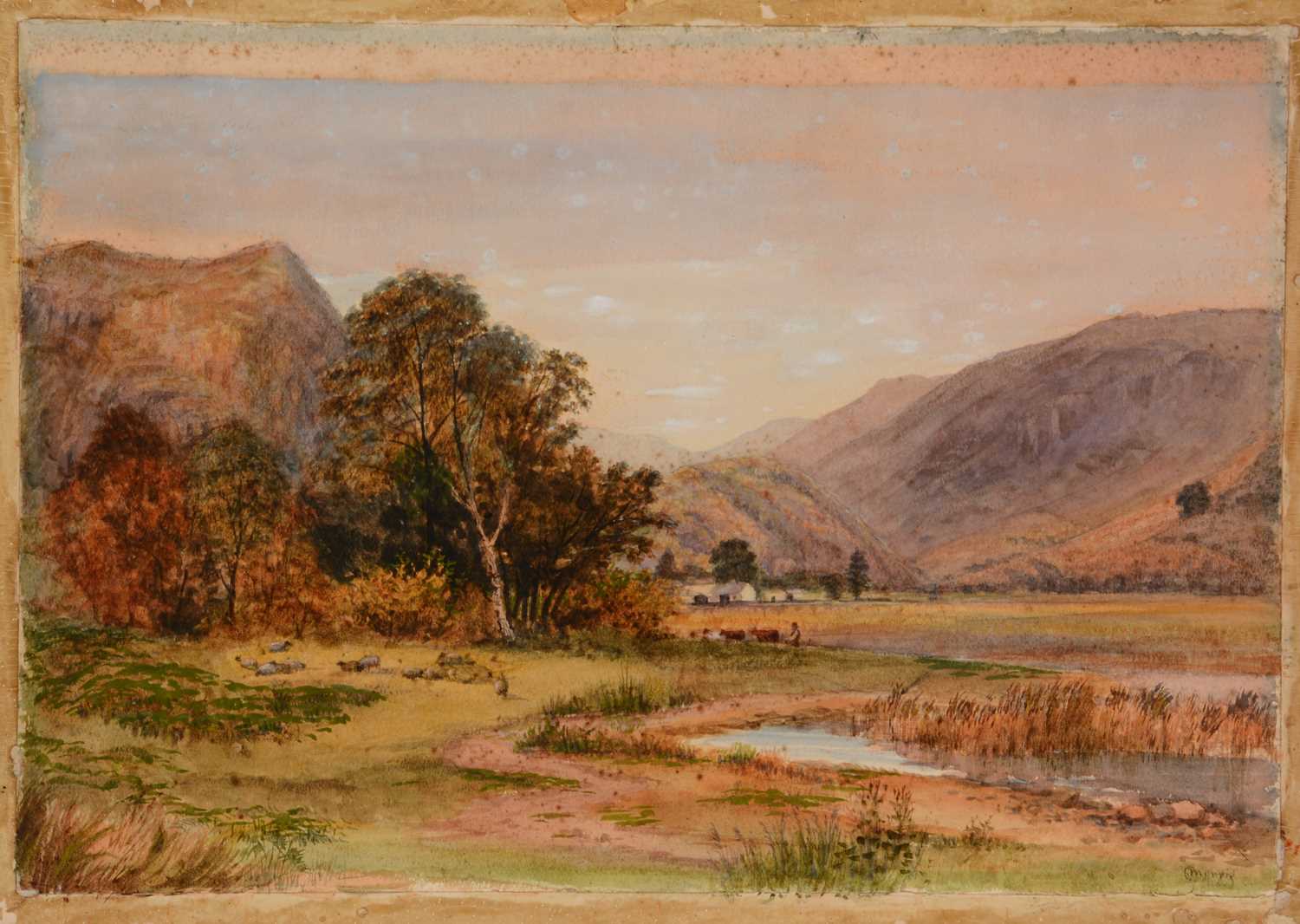 British School, 19th Century- watercolours. - Image 6 of 20