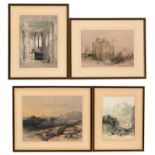 After David Robert and William Leitch - Lithographs