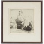 Norman Wilkinson - etching