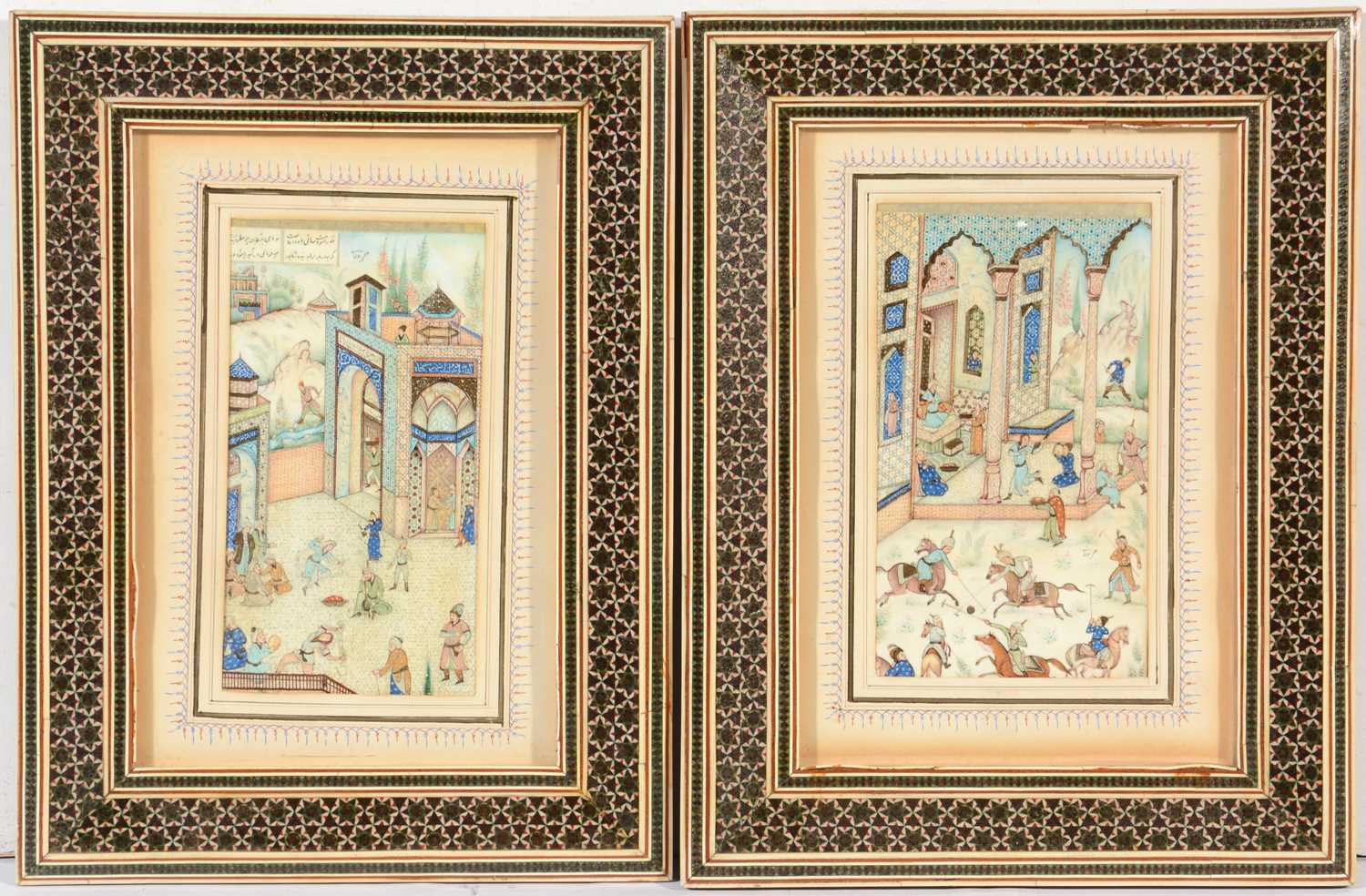 Iranian School, late 19th/early 20th Century - Gouache on ivory