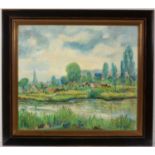 Manner of Achille Lauge - oil on canvas