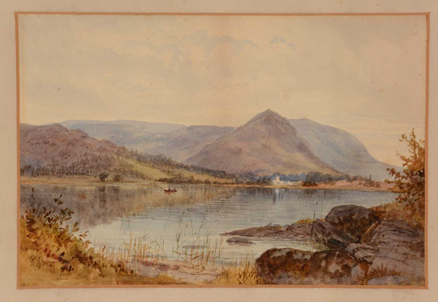 British School, 19th Century- watercolours. - Image 5 of 20