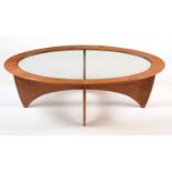 G-Plan: a teak 'Astro' pattern coffee table.