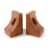 Pair of 'Mouseman' bookends