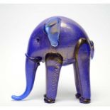 Attributed to Napoleone Martinuzzi Glass elephant