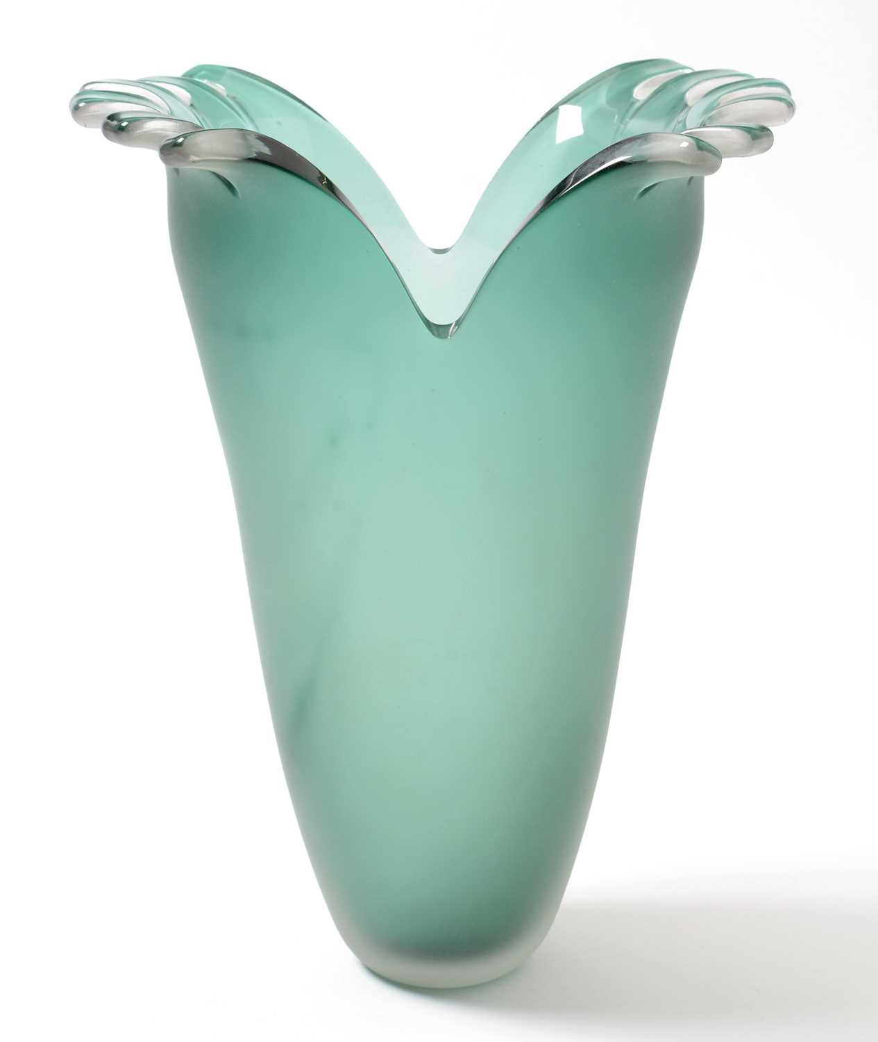 Graham Muir glass vase - Bild 3 aus 7