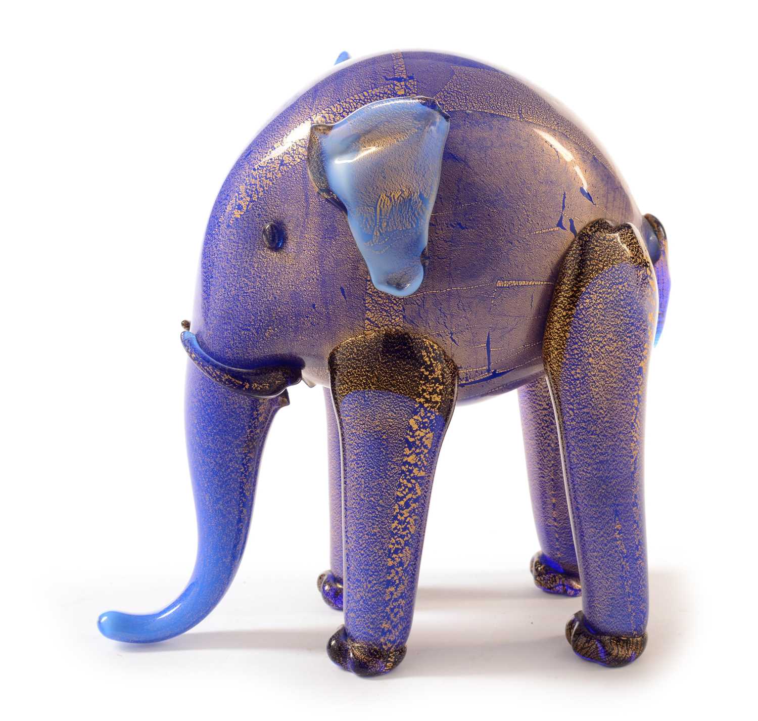 Attributed to Napoleone Martinuzzi Glass elephant - Bild 3 aus 28