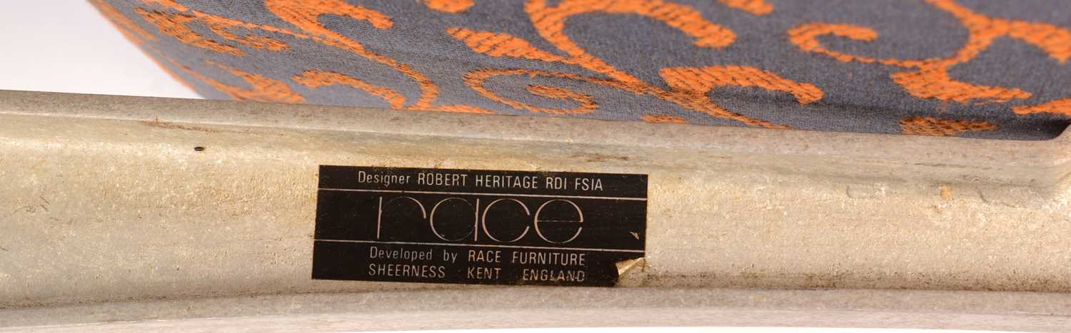 Robert Heritage for Race Furniture: a pair QE2 Restaurant chairs. - Image 4 of 5