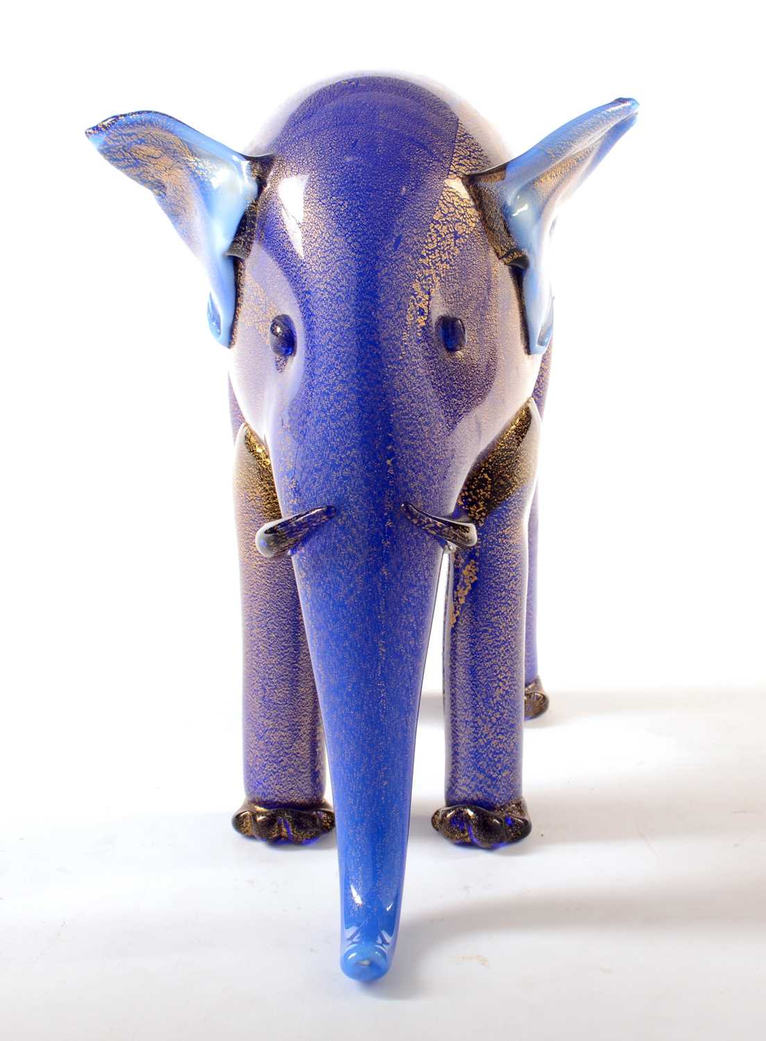 Attributed to Napoleone Martinuzzi Glass elephant - Bild 2 aus 28