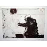 Robert Hodgins (1920-2010) - etching