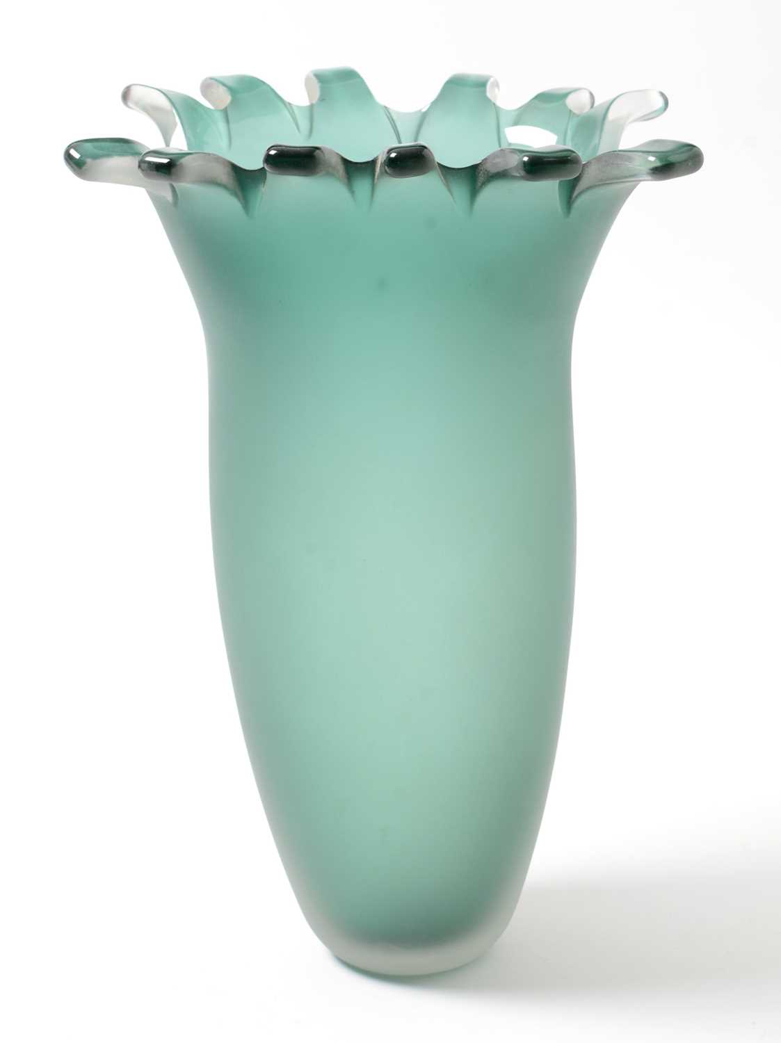 Graham Muir glass vase - Bild 2 aus 7