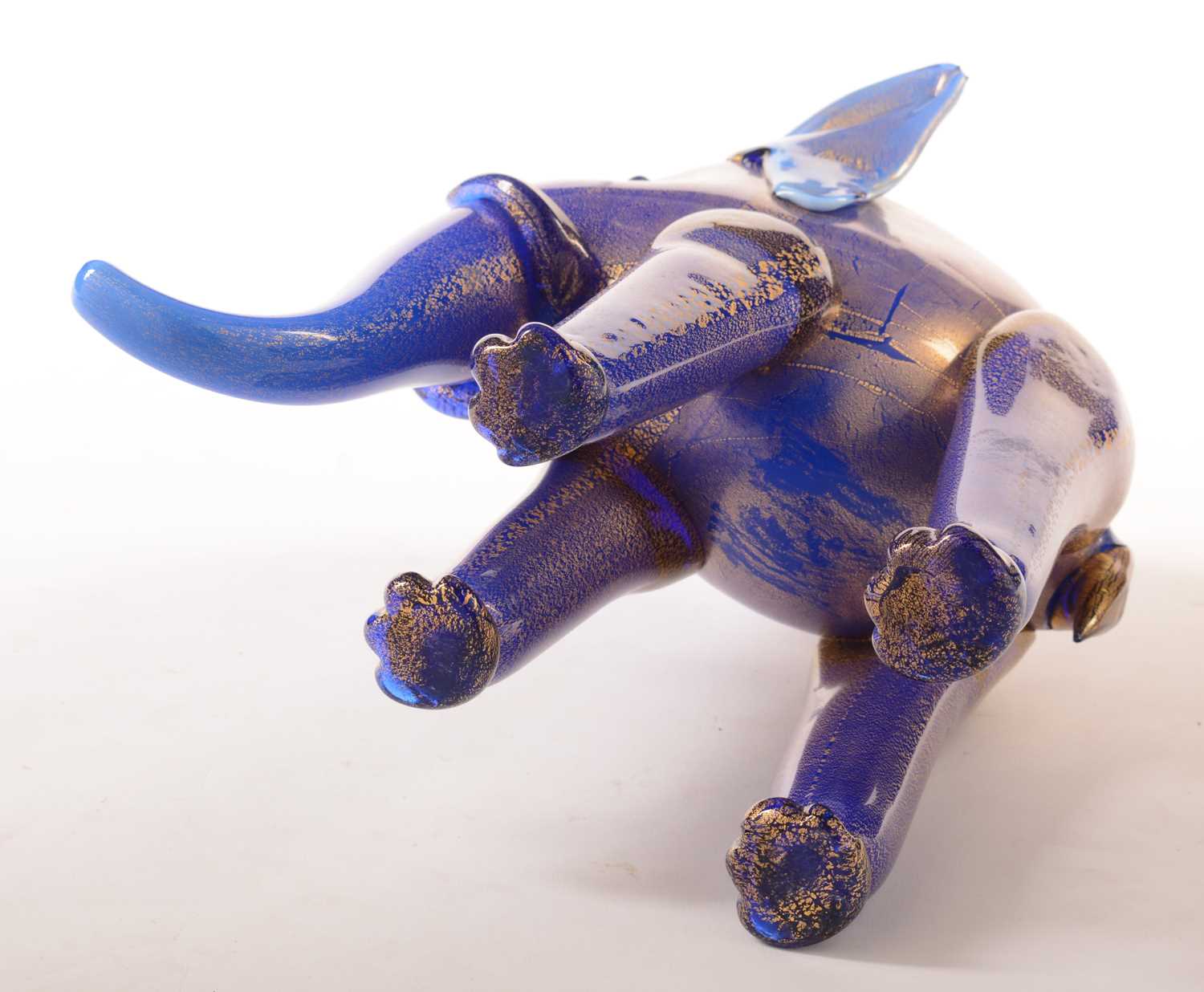 Attributed to Napoleone Martinuzzi Glass elephant - Bild 5 aus 28