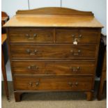 Mahogany chest of drawers, late 19th/Early 20th Century.