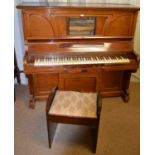 20th Century mahogany 'Autopiano' by Krastner & Co. Ltd