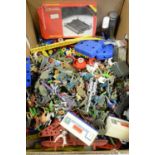 Selection of Britains Ltd model figures and other items