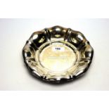 A German 835 standard silver circular bowl,