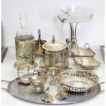 Selection of silver plated ware