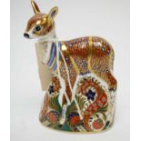 Royal Crown Derby Collectors Guild 'Fawn' paperweight